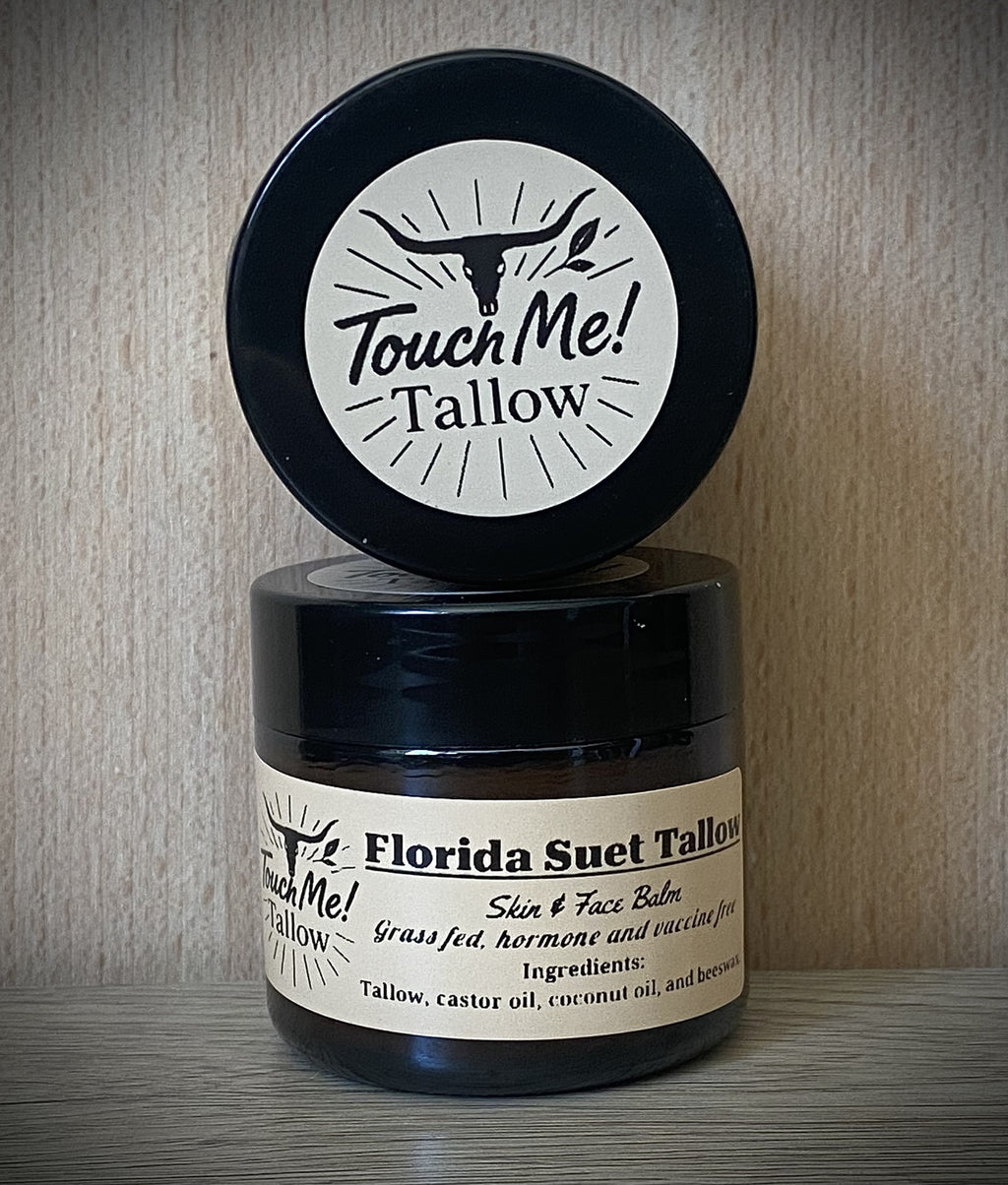 Unscented Florida Suet Tallow skin & face balm